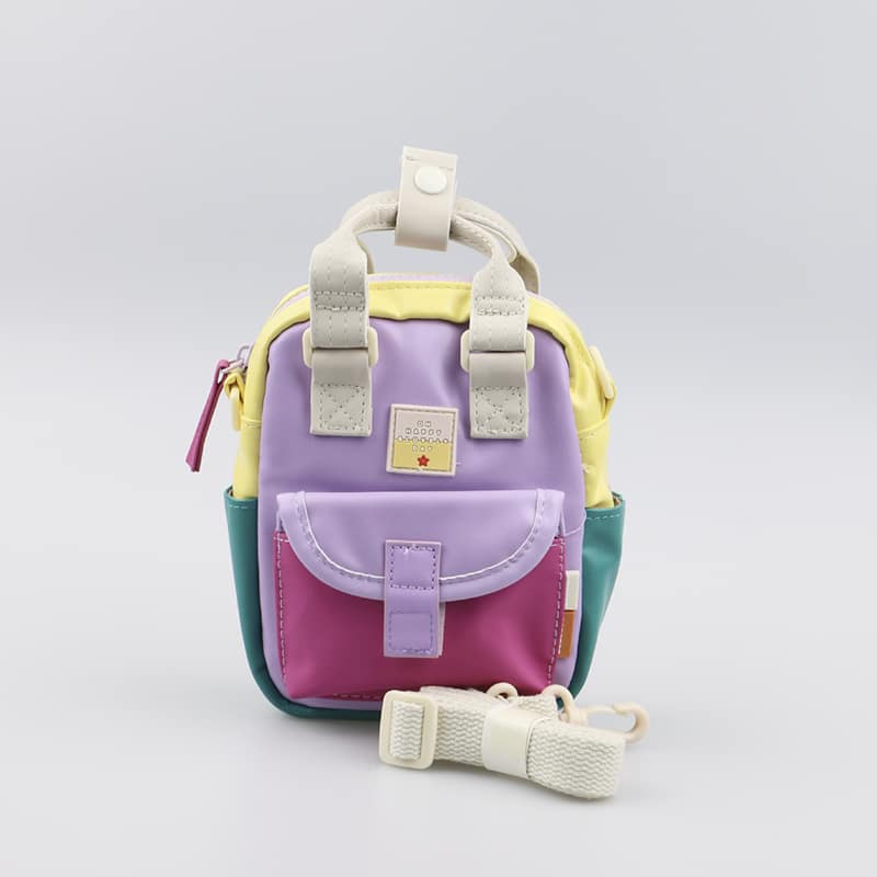 O1CN01Eq2vsN1sPDZGBovsG 4178375758 0 cib 1 UON童裝-甜甜圈彩色拼接兒童單肩包:圖片 2